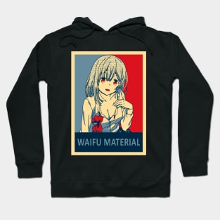 Higehiro - Saya Ogiwara I Waifu Material Poster Hoodie